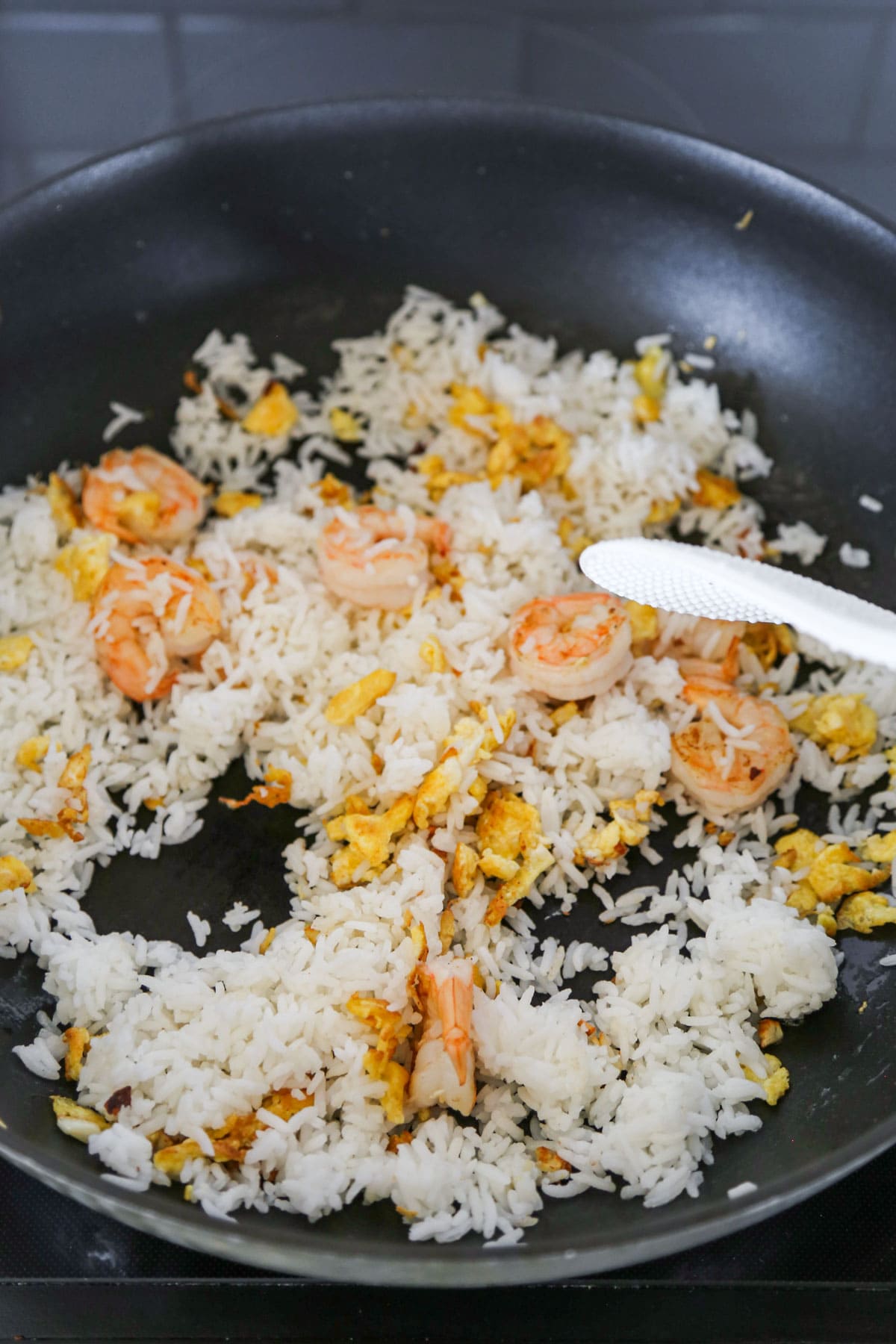 rice with shrimp and egg