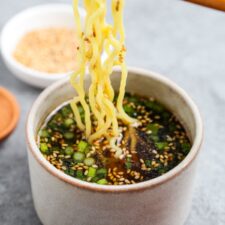 Ginger Dashi Tsukemen