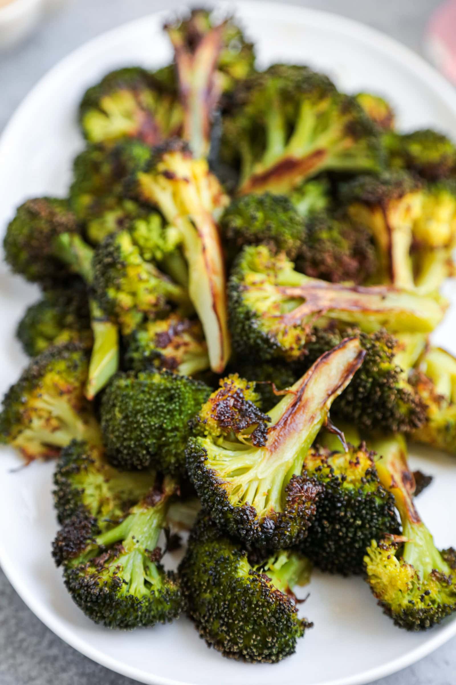 Roasted Broccoli With Umami Sauce