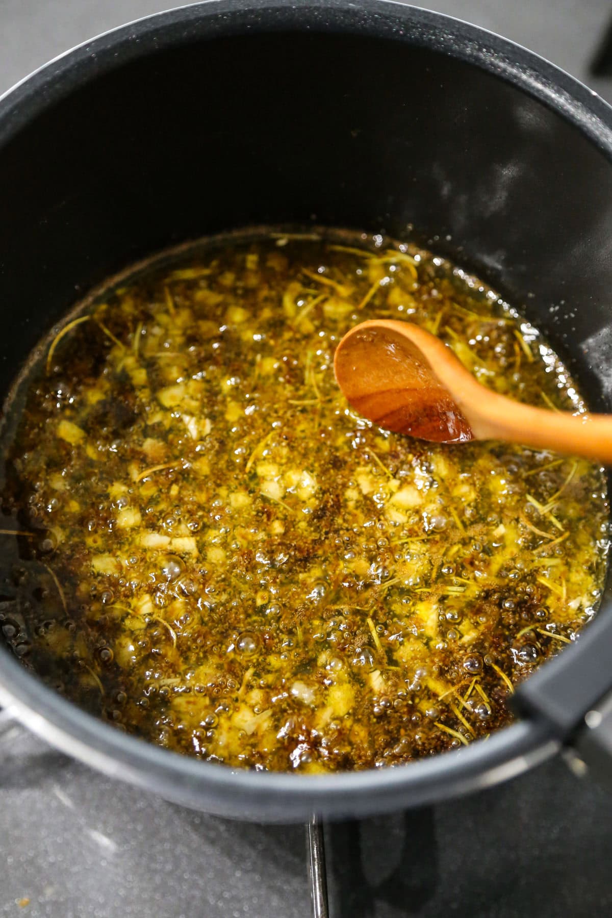 garlic and olive oil