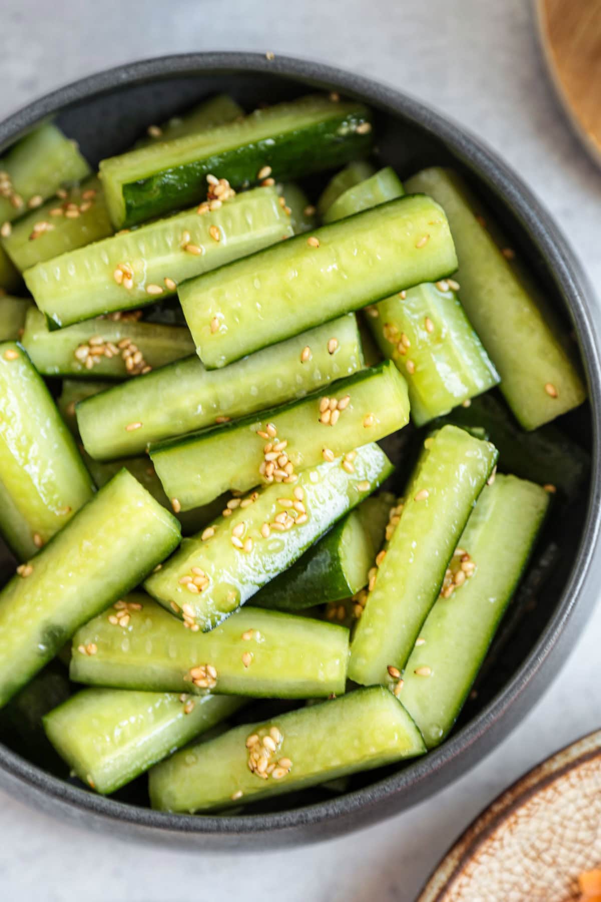 Sesame Cucumber Salad