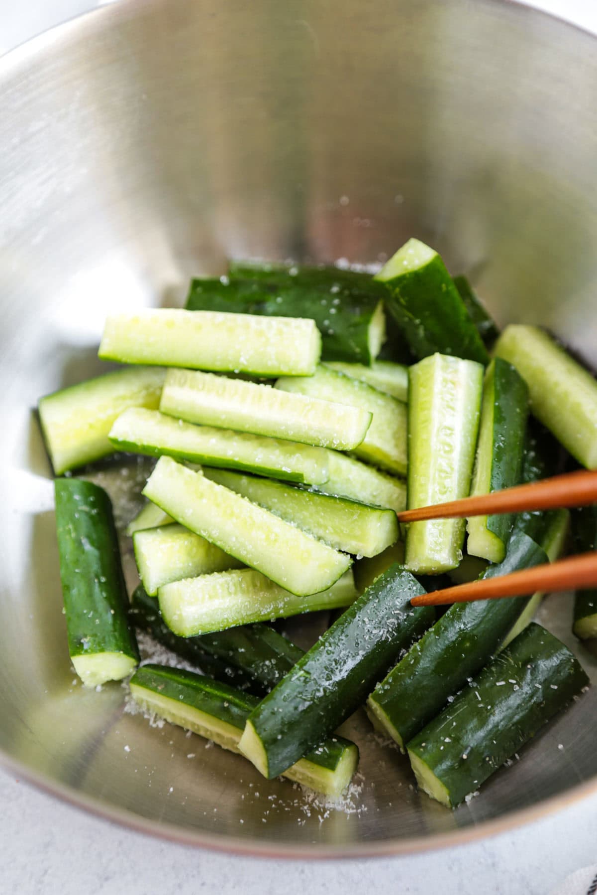 Sesame Cucumber Salad