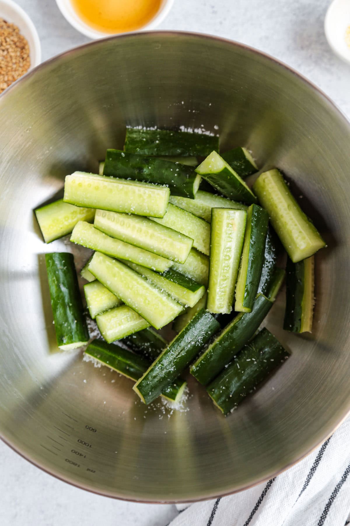 Sesame Cucumber Salad