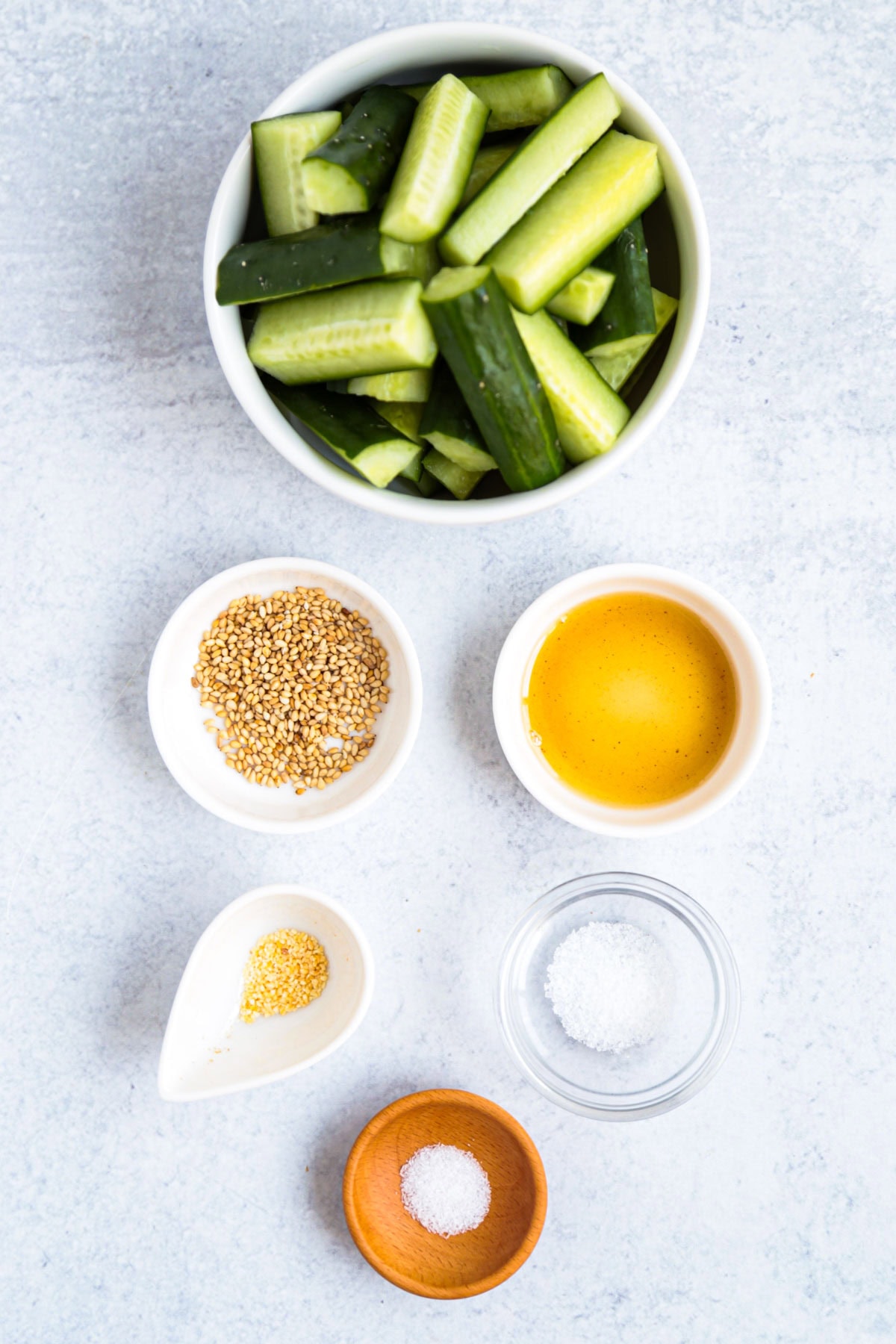 Sesame Cucumber Salad