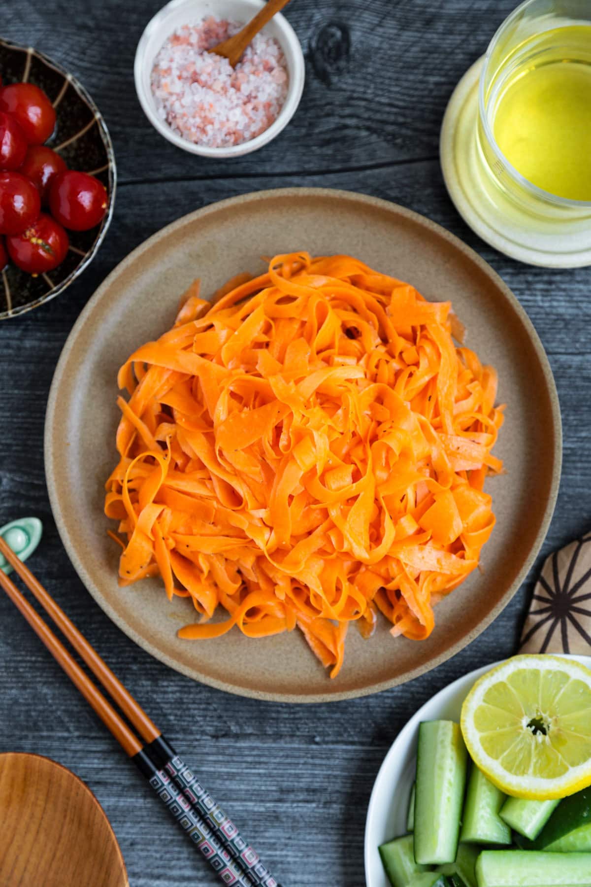 grated carrot salad