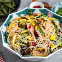 harusame salad (glass noodles)