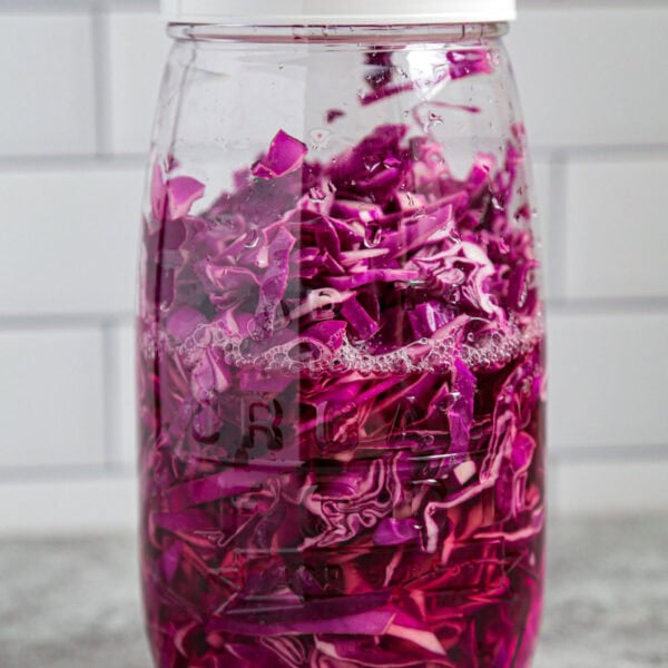 Pickled red cabbage