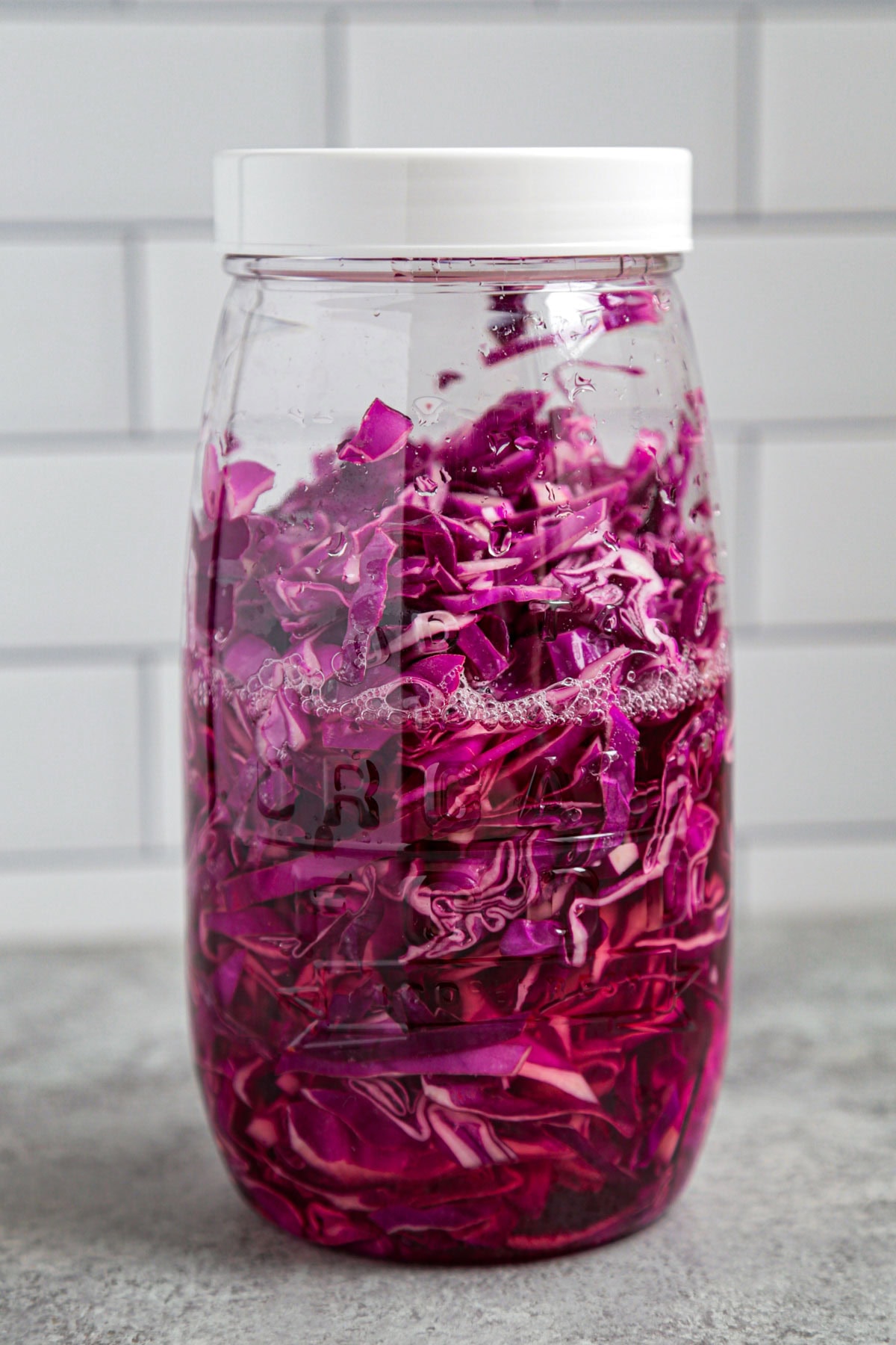 Pickled red cabbage