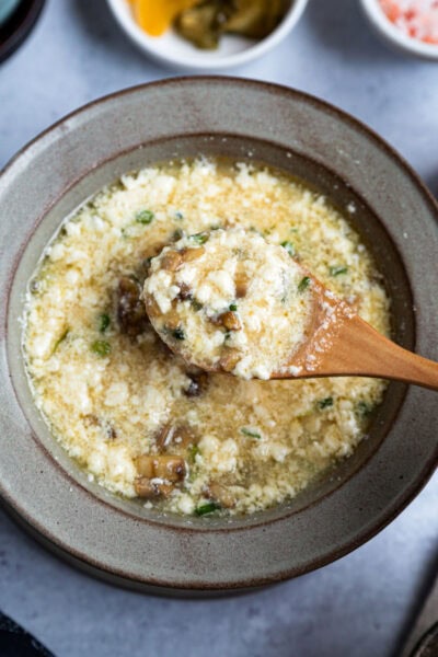 vegan egg drop soup
