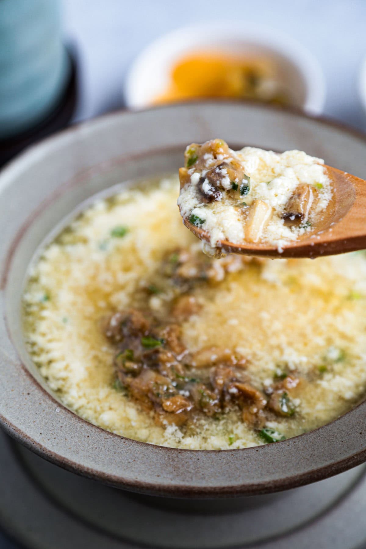 vegan egg drop soup