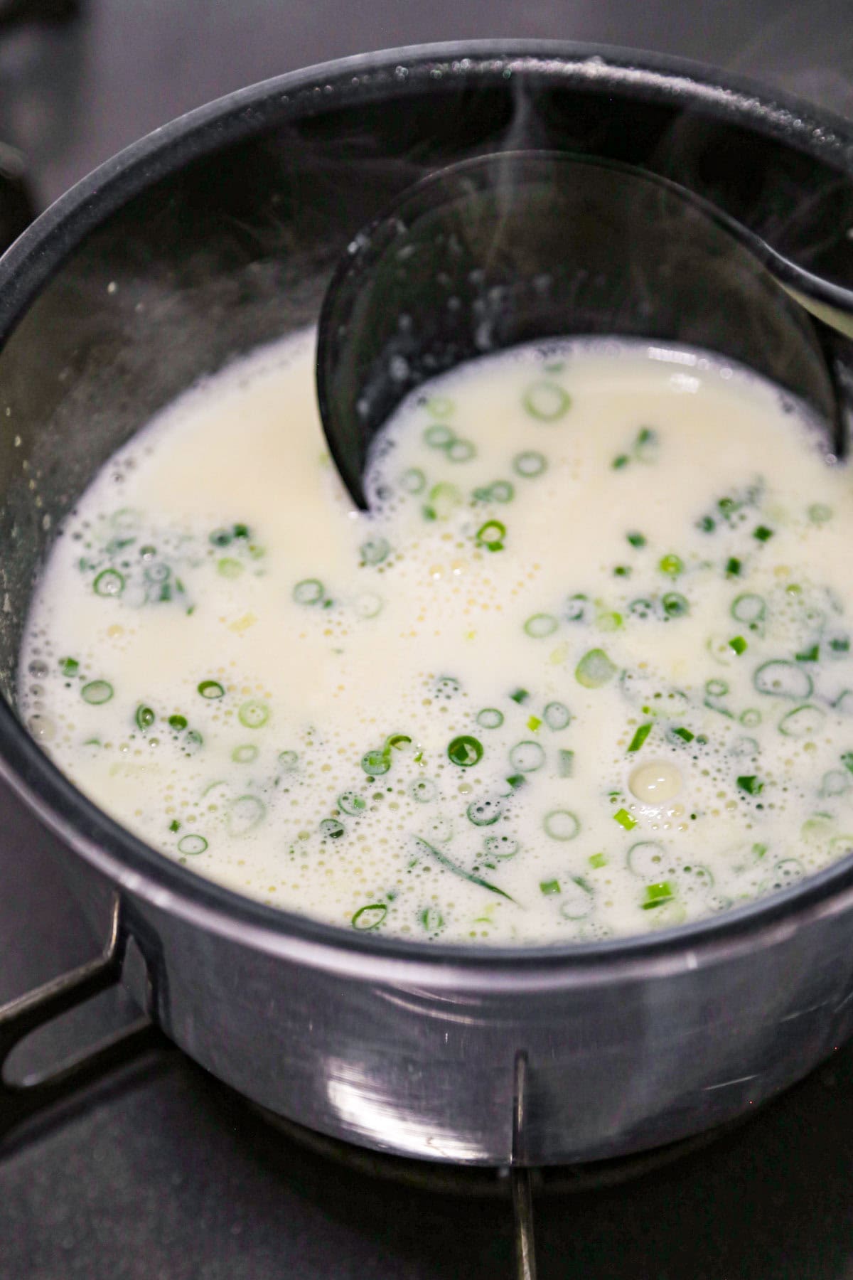 vegan egg drop soup