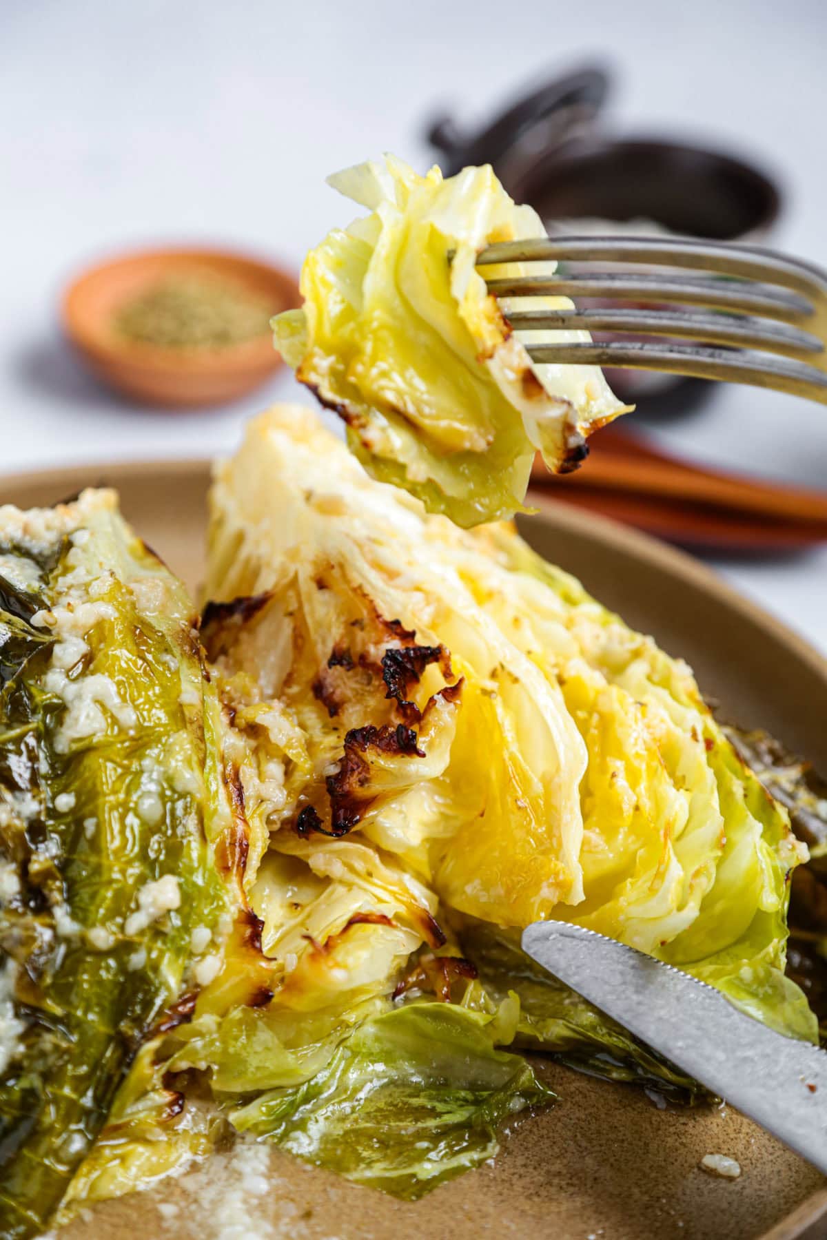 Foiled Baked Cabbage with Salt Koji