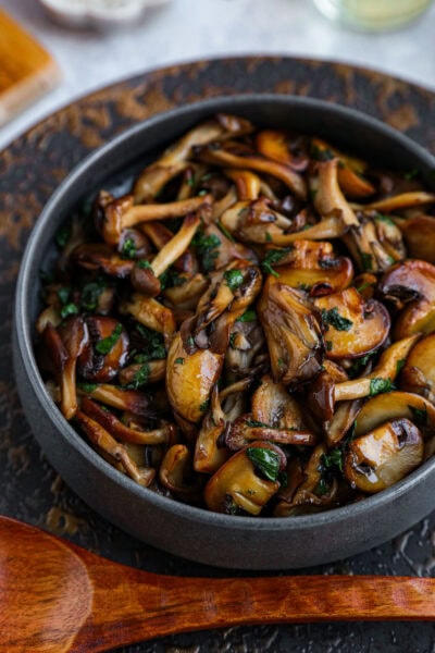 french sauteed mushrooms