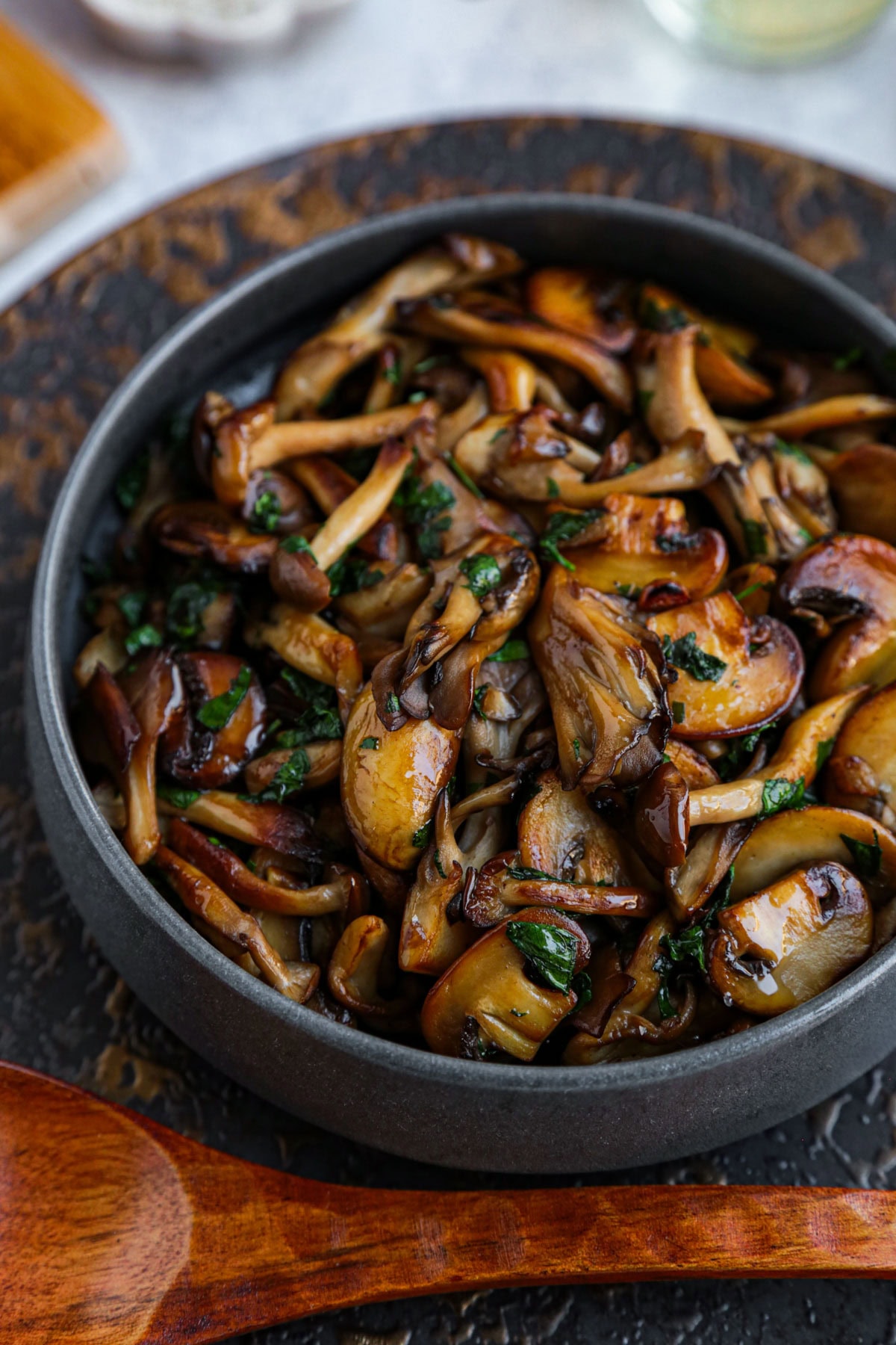 french sauteed mushrooms