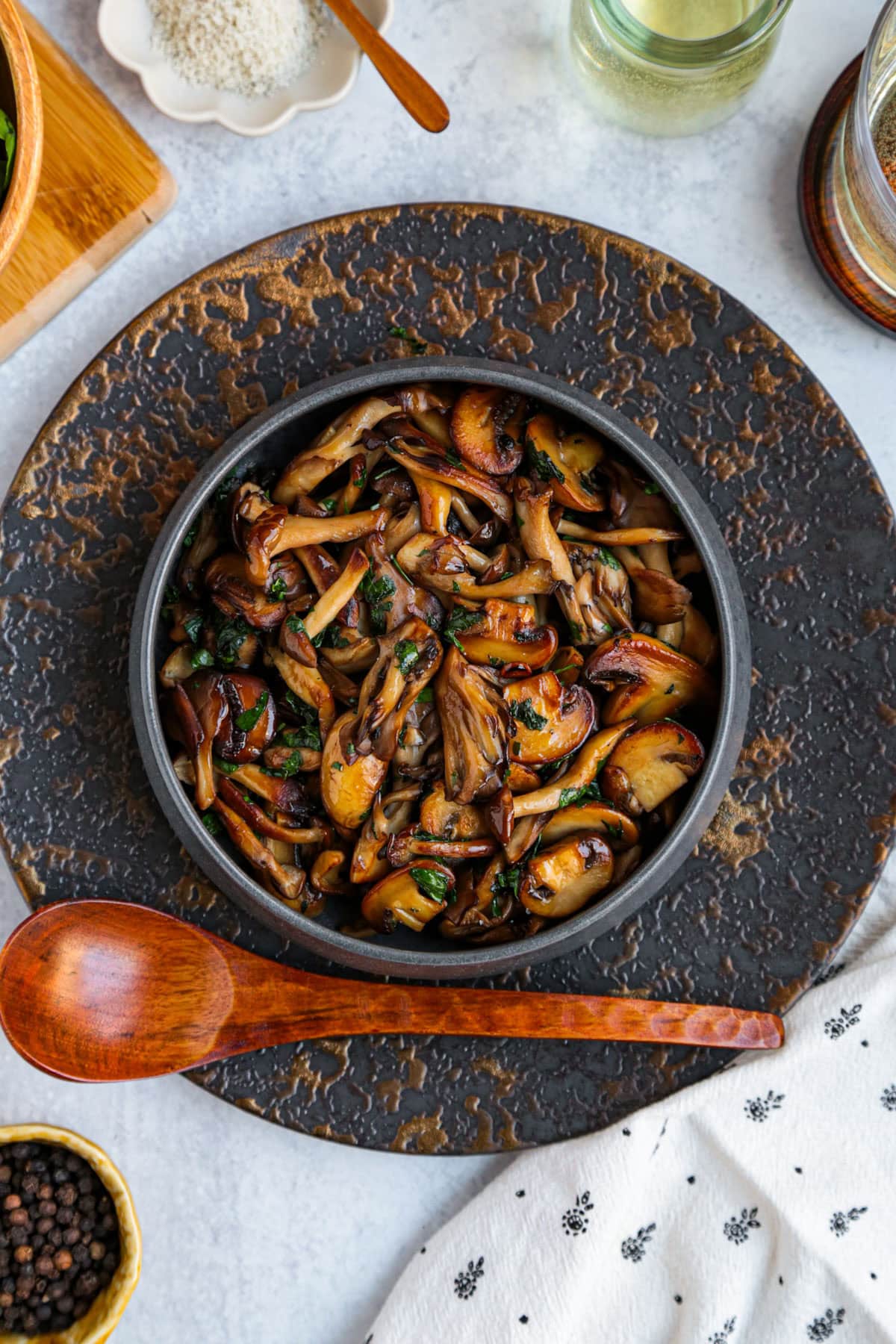 french sauteed mushrooms