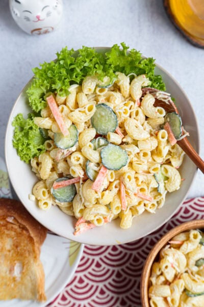 Japanese macaroni salad