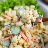 Japanese macaroni salad
