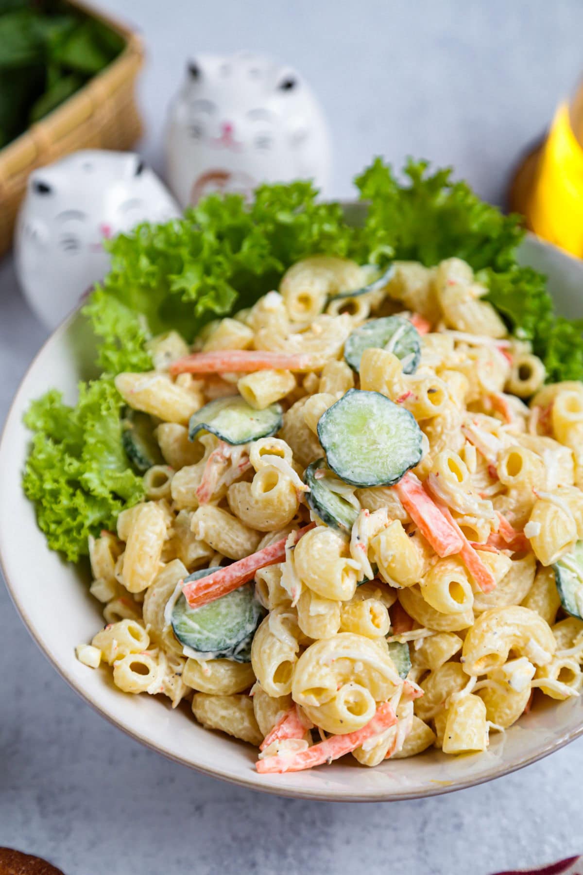 Japanese macaroni salad
