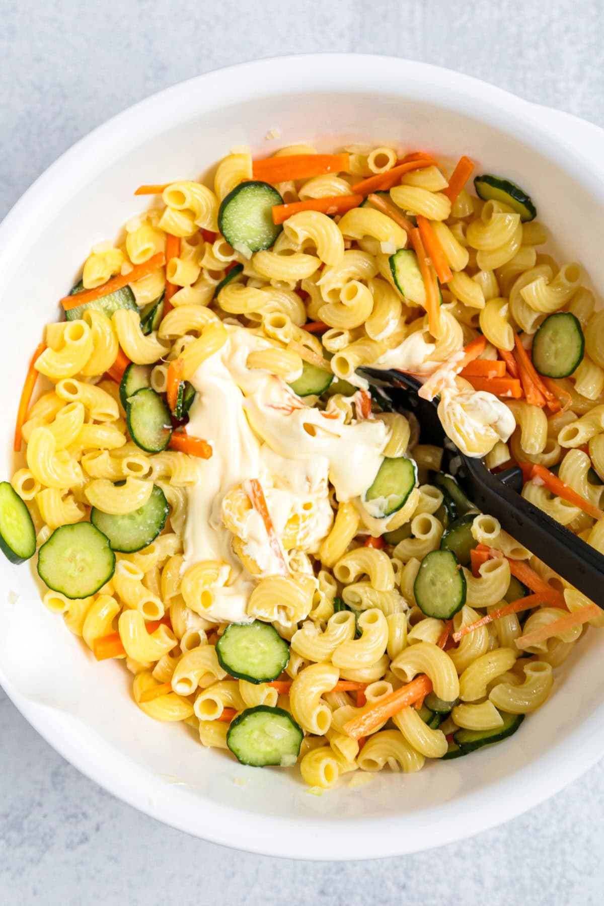 Japanese macaroni salad