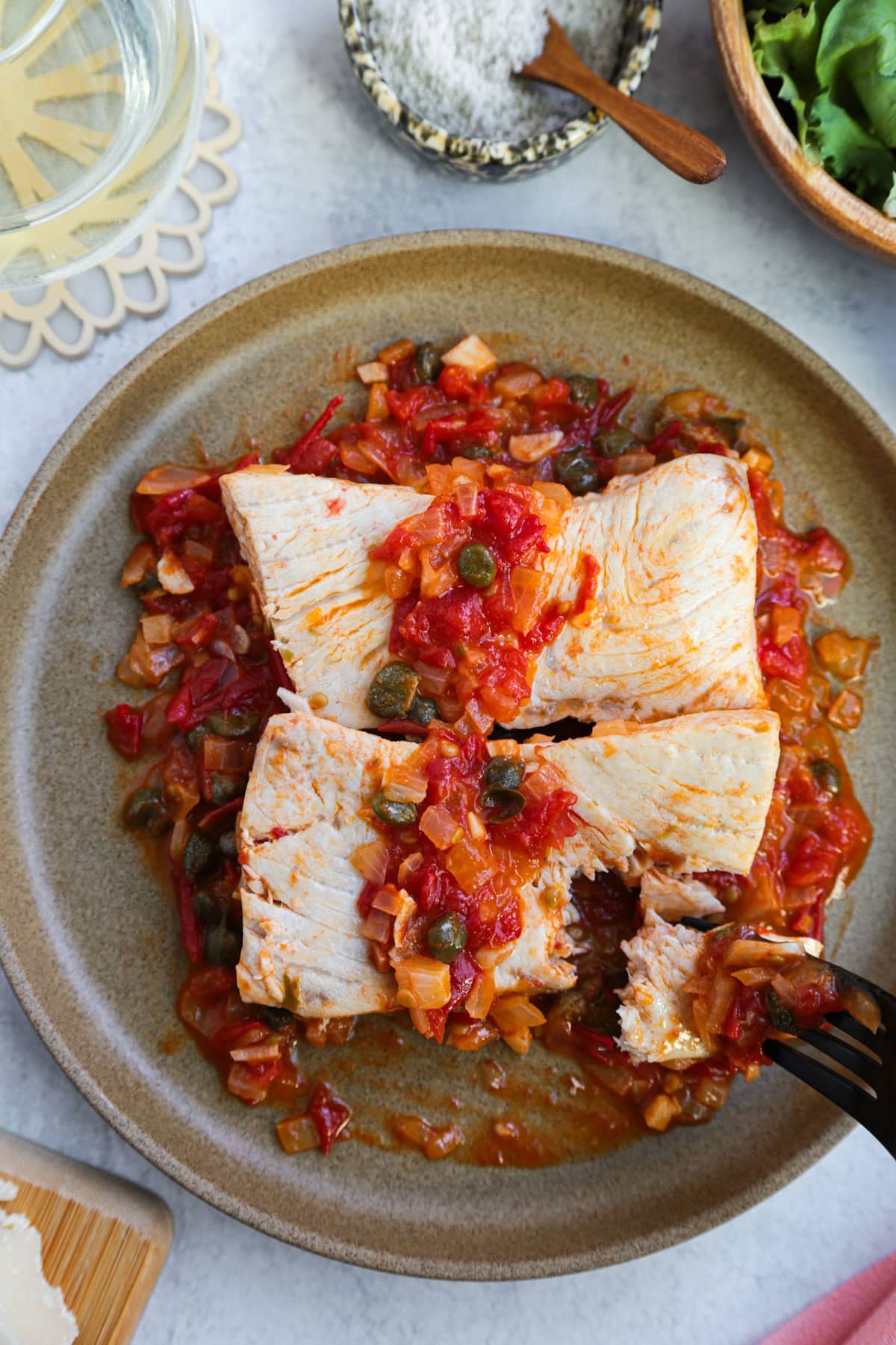 Fish provencal