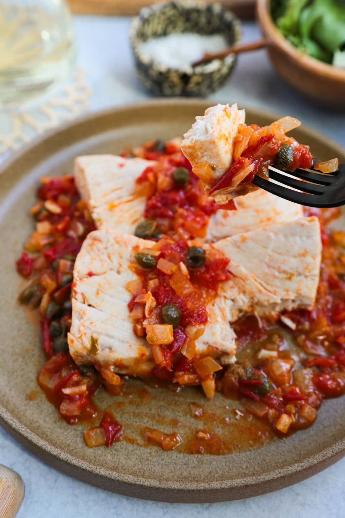 Fish provencal