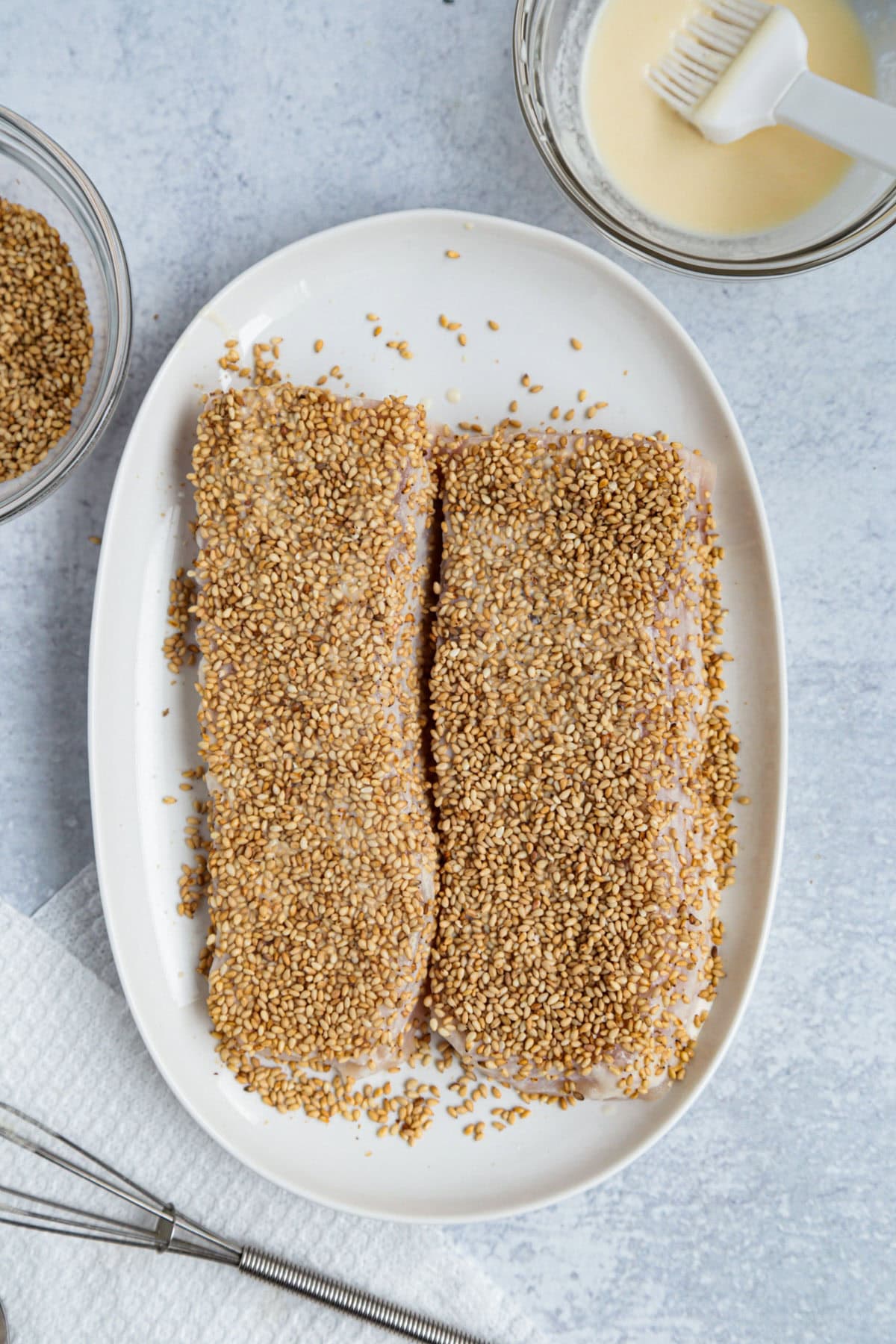 Sesame Crusted Fish