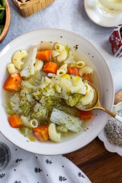 Simple vegetable soup