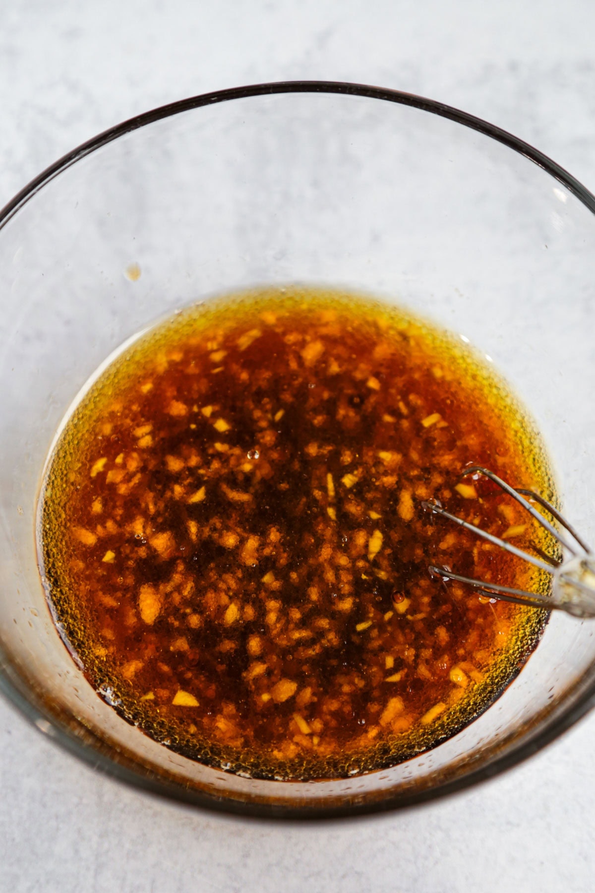 Soy garlic dressing