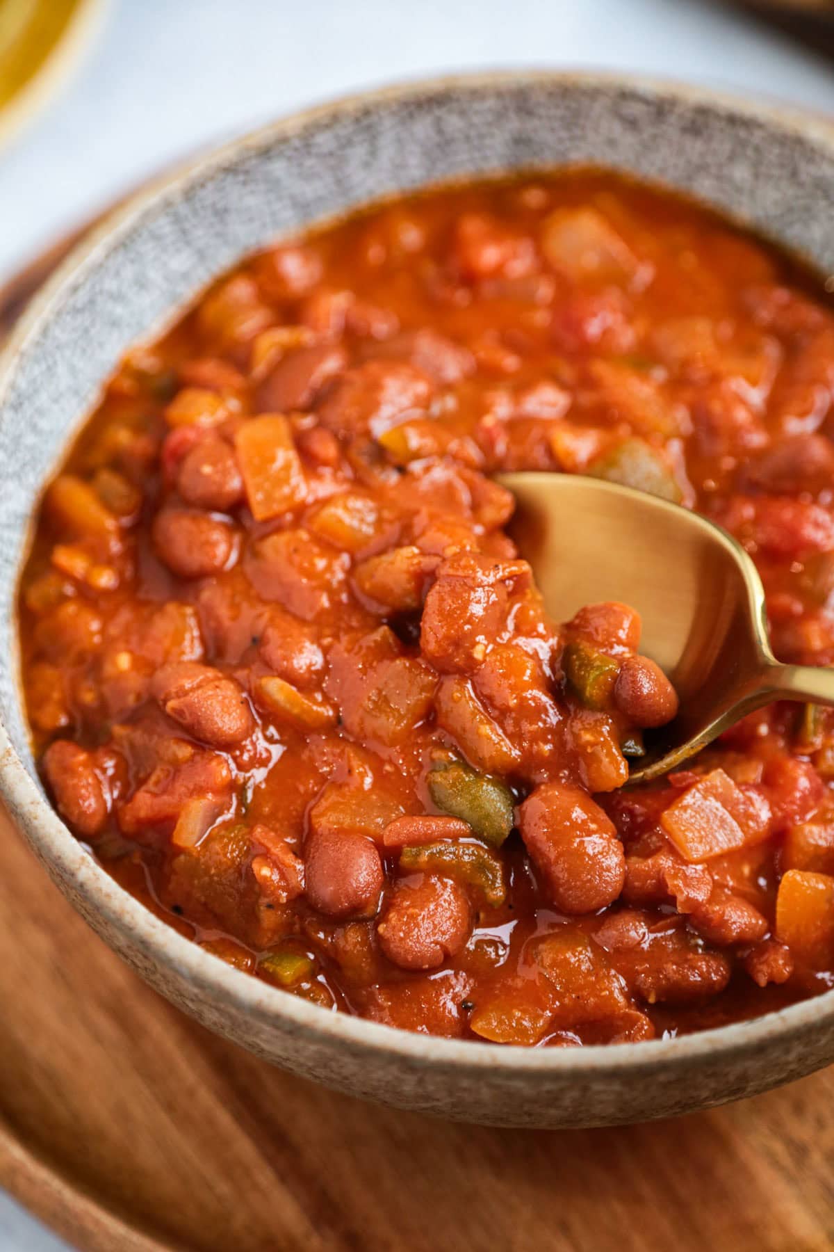 Hearty pinto bean stew