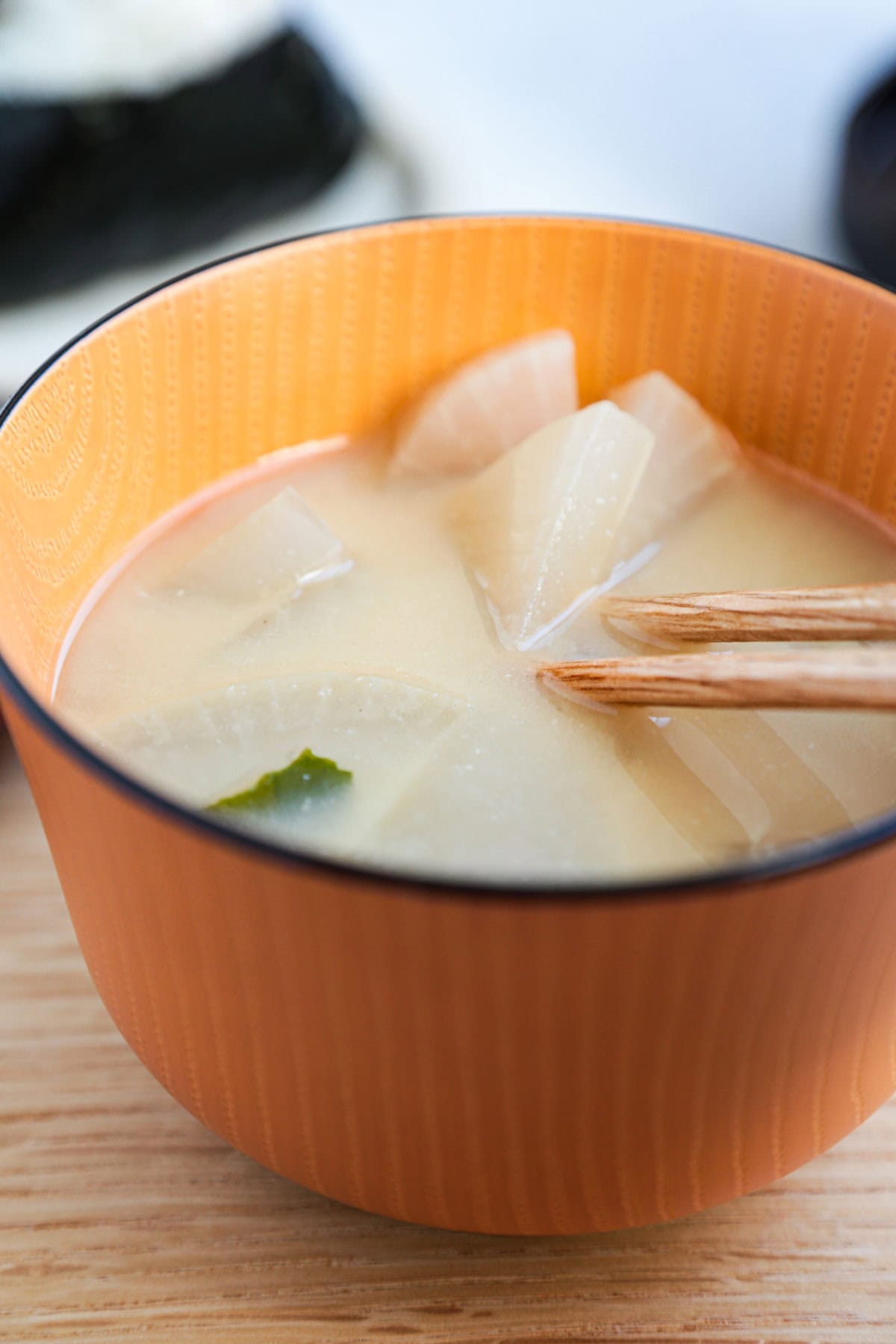 Daikon miso soup