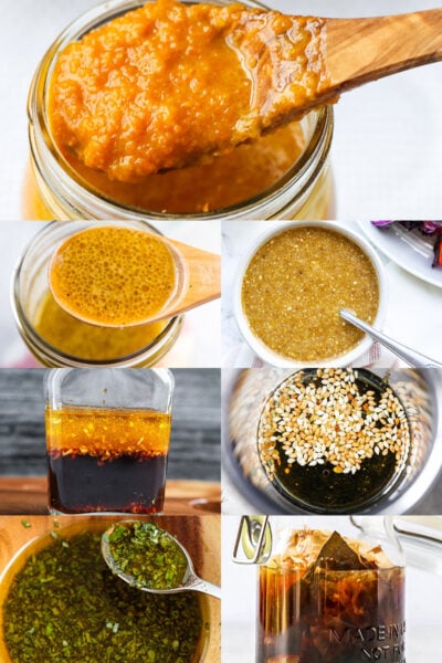 Salad dressing guide