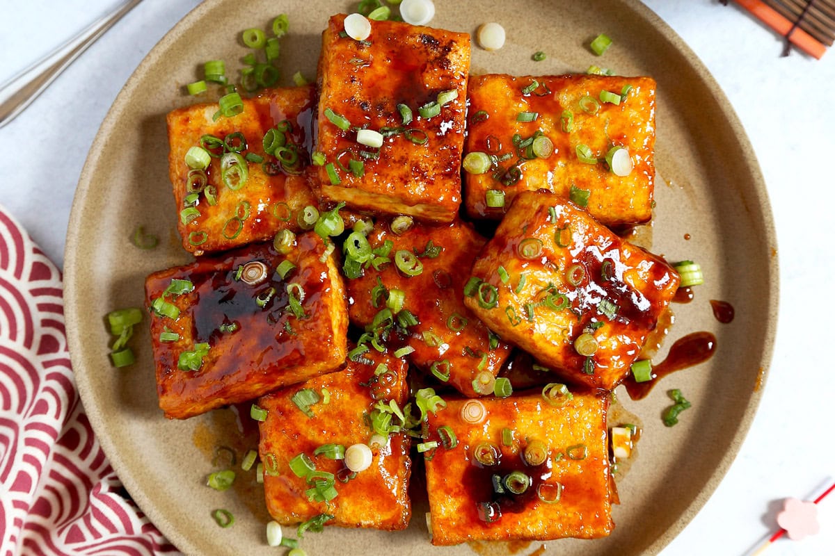 tofu with gochujang