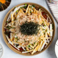 Japanese daikon salad