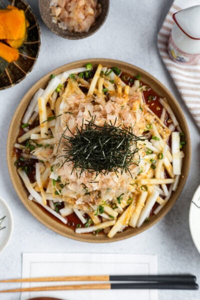 Japanese daikon salad