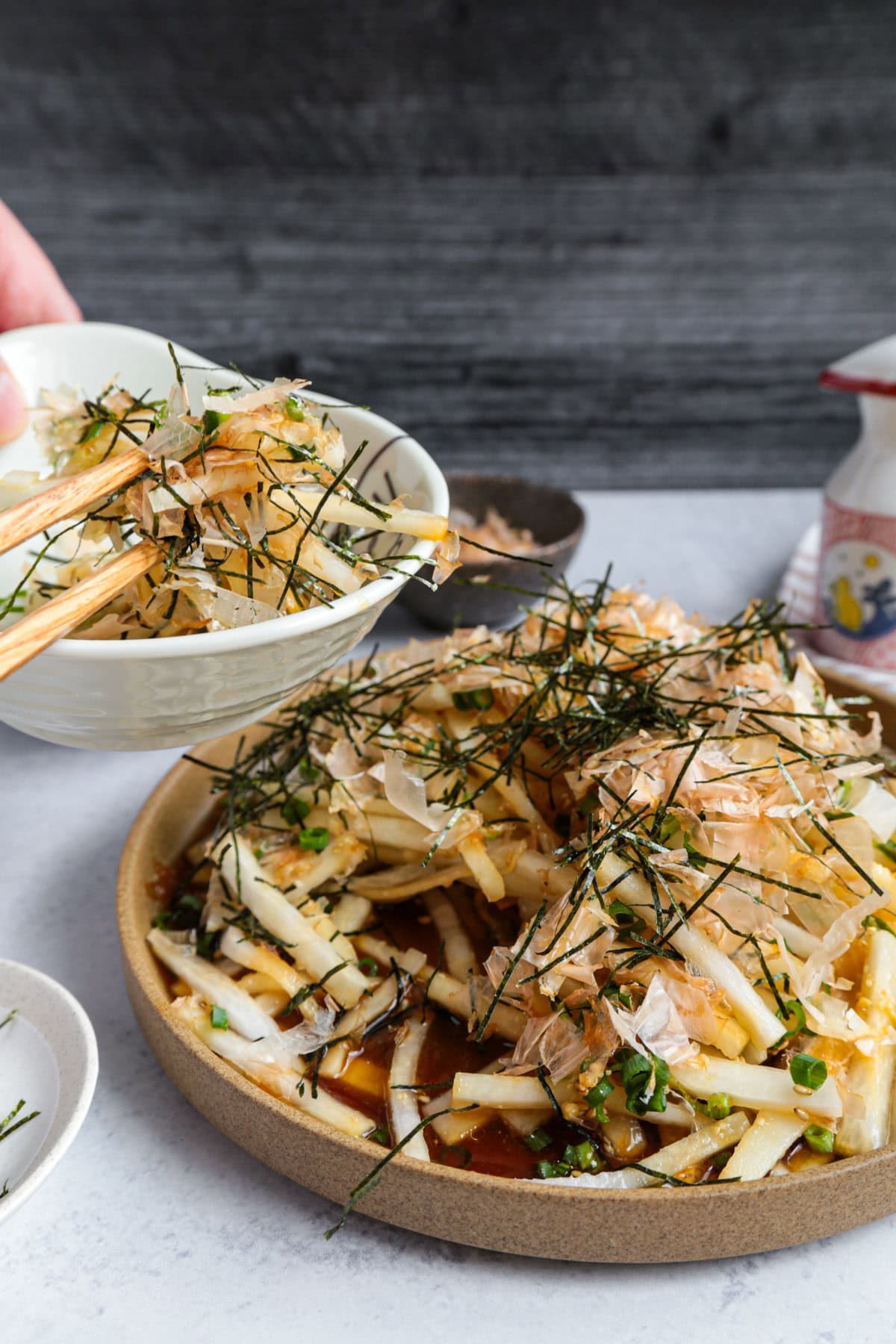 Japanese daikon salad