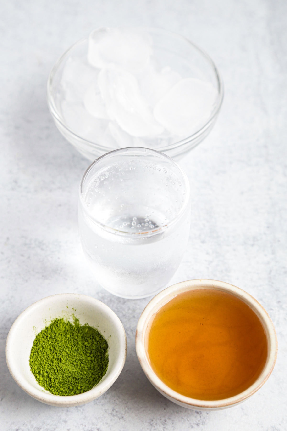 Matcha Whiskey Highball