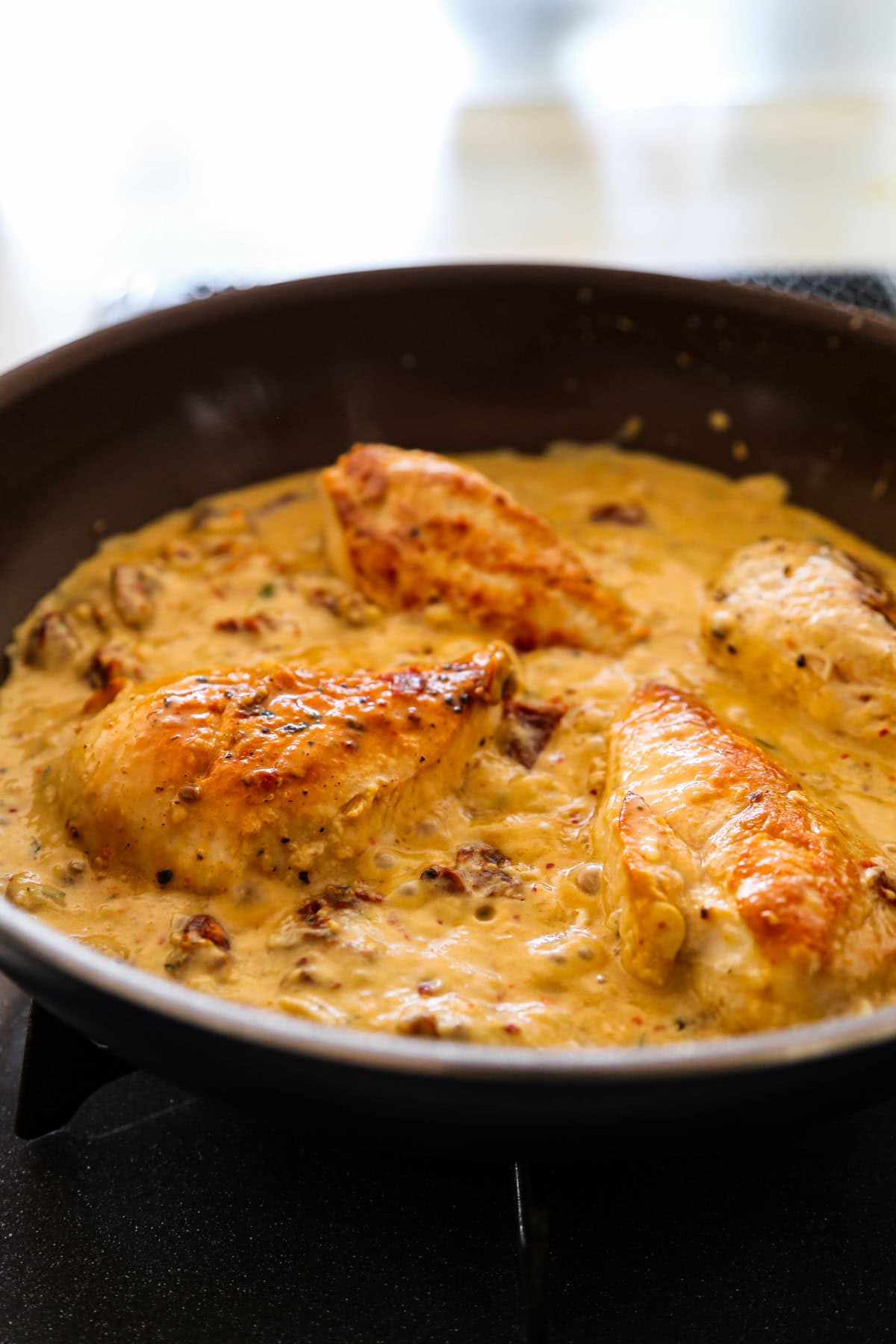 chicken with creamy sauce