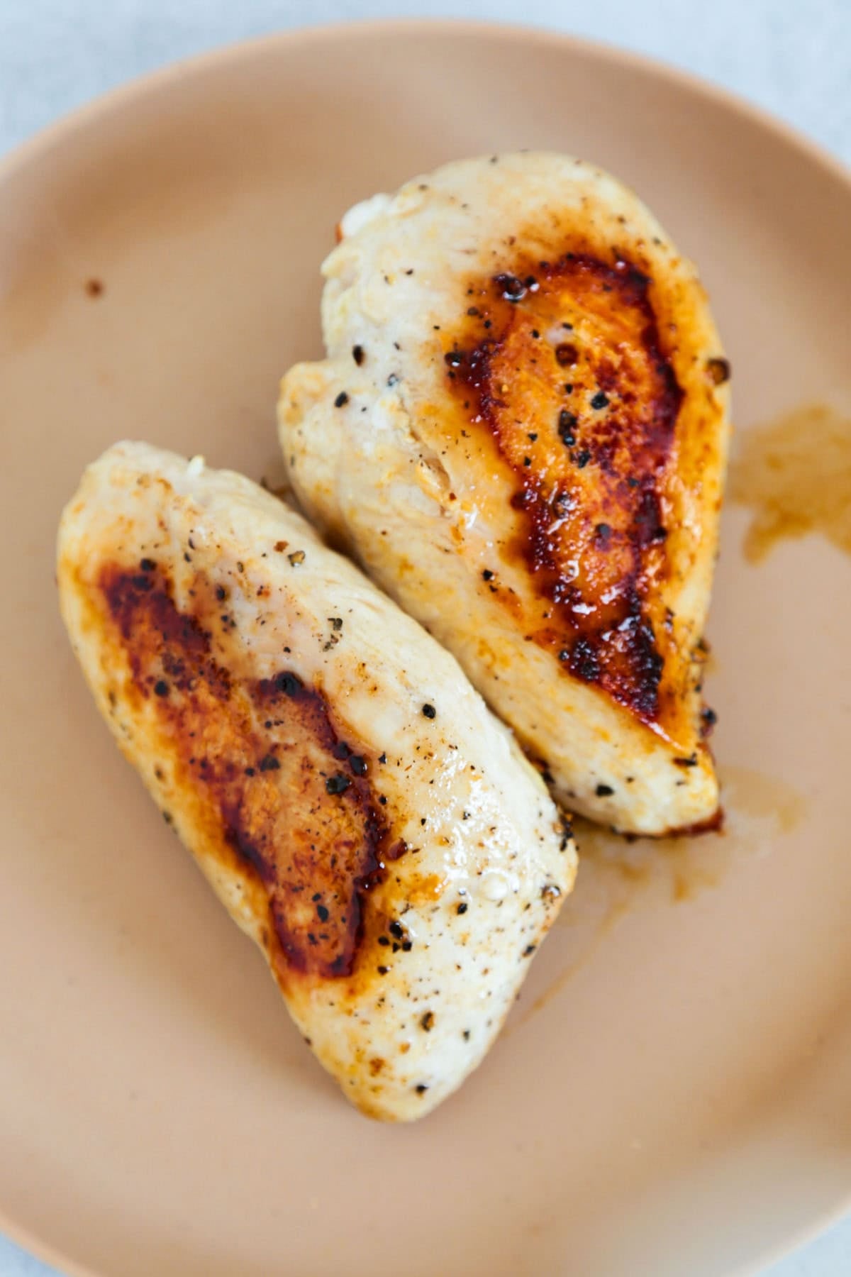 cooked chicken breasts