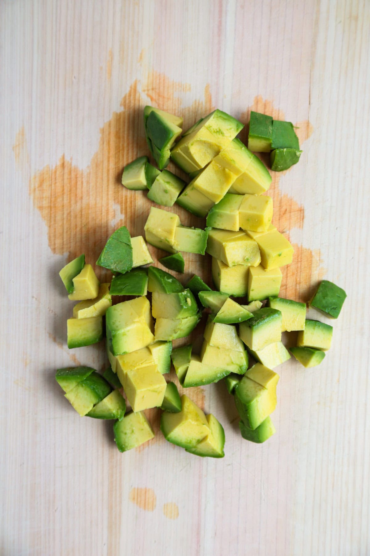 chopped avocado